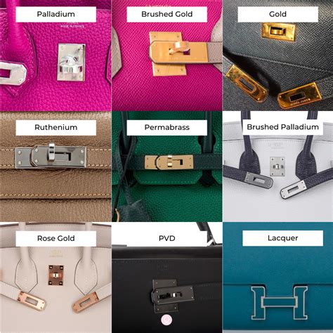 hermes handbag hardware